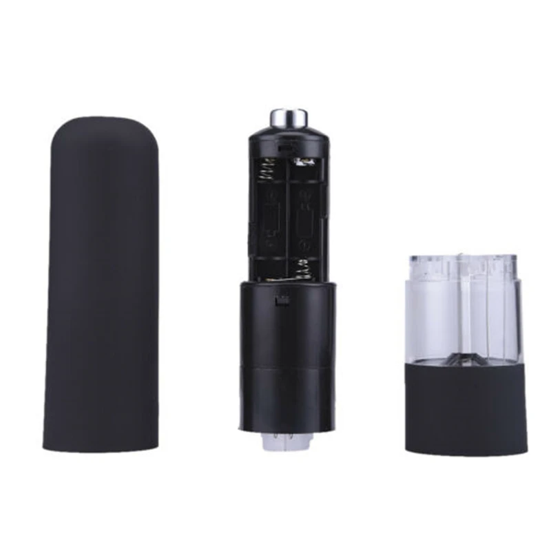 

Electric Pepper Grinder Salt Spice Herbal Containers With LED Lights Easy Clean Home Kitchen Cooking BBQ Tools