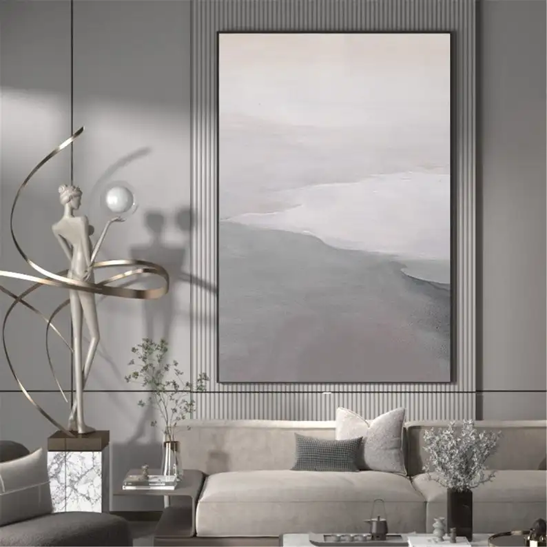 

Большой океан Живопись пляж живопись берега живопись Большой океан искусство Фотофон пляж Закат живопись фотография серый море