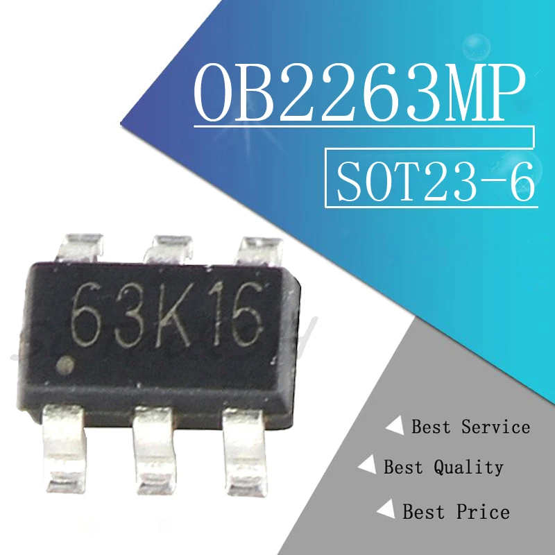 20 шт. OB2263MP SOT23-6 OB2263 SOT OB2263AMP SMD новый и оригинальный | Электронные компоненты