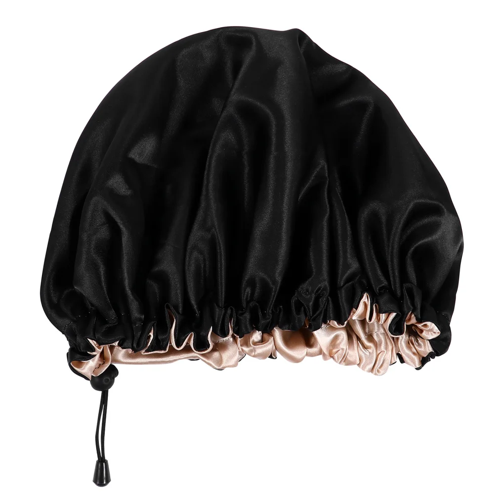 

Color Makeup Hair Cap Adjustable Hair Bonnet Night Sleeping Cap Salon Hat