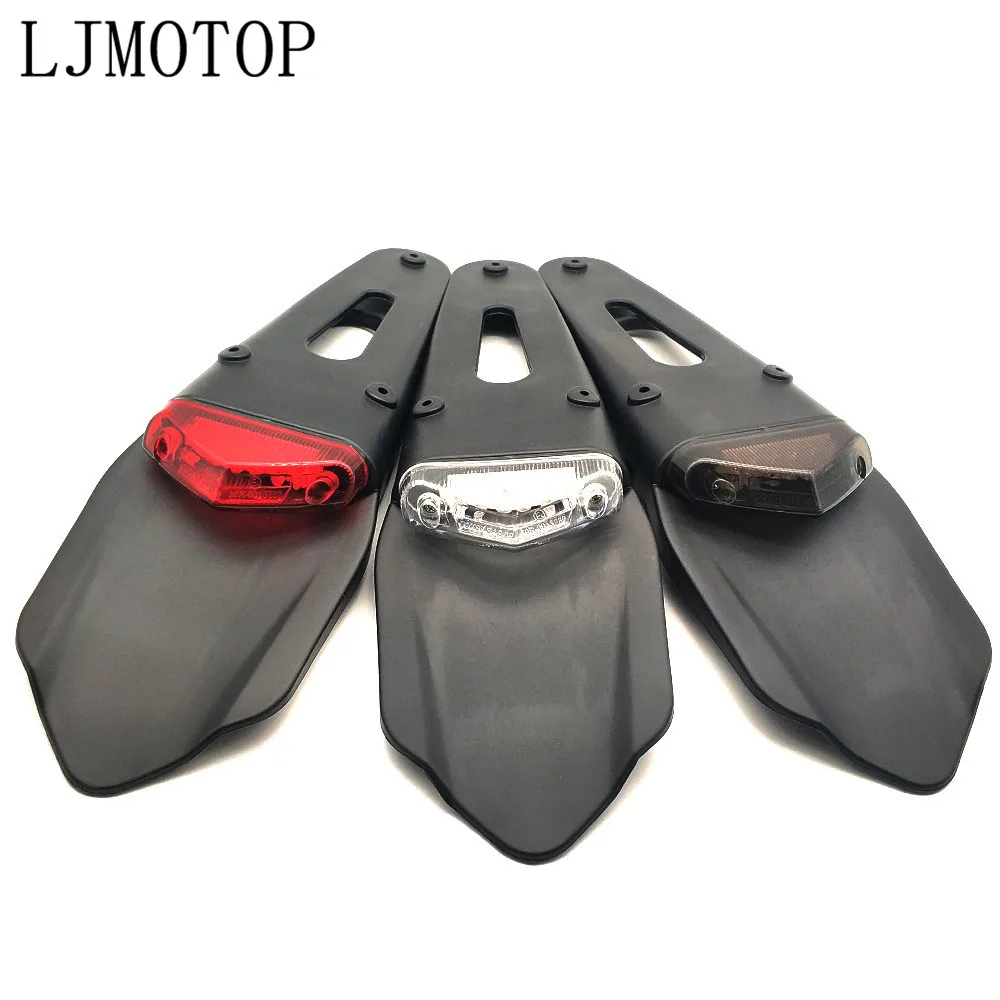 Заднее крыло для мотоцикла и стоп-Стоп задний светильник 12 В светодиодный газа EC2T