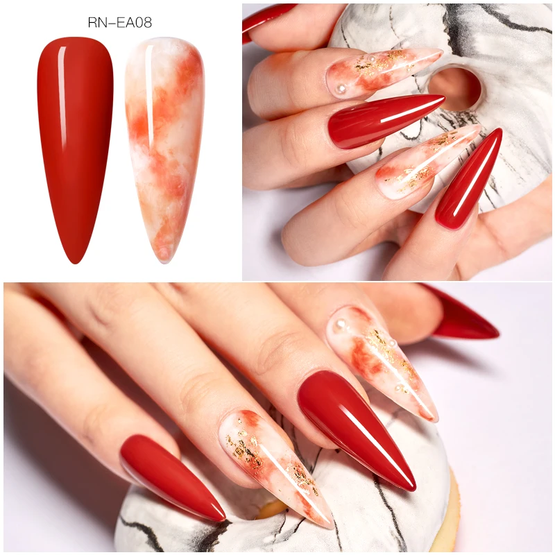 Гель лак для ногтей с эффектом мраморных цветов 8 мл|Гель ногтей| |