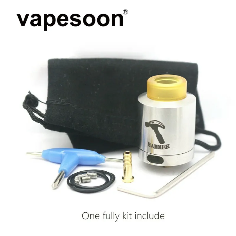 Vapesoon Hammer RDA Style 810 RTA 24 мм испаритель бак для бокс мод электронных сигарет кальян |