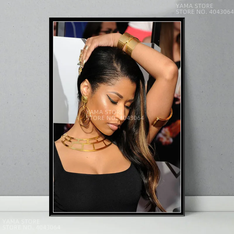 J143 Nicki Minaj рэп хип хоп музыка ПЕВЕЦ звезда подарок настенное Искусство Декор