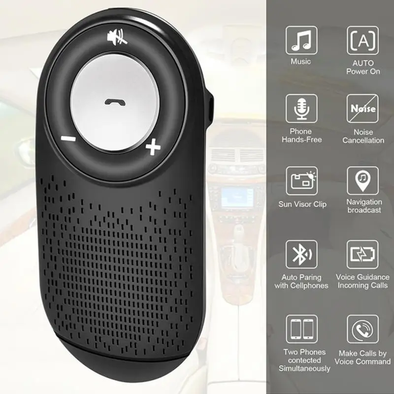 Автомобильный козырек Универсальный аудио Bluetooth приемник автомобильный
