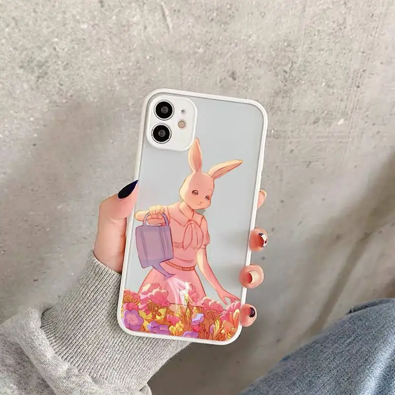 

Anime Beastars orange animal Phone Case Matte Transparent for iPhone 11 12 7 8 s mini pro X XS XR MAX Plus funda