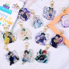 Брелок с невероятными приключениями Джоджо, тема Рохан кишибе, Джозеф, Джоджо, йолине, куджой, Какуин, Нориаки, брелок с акриловым шармом