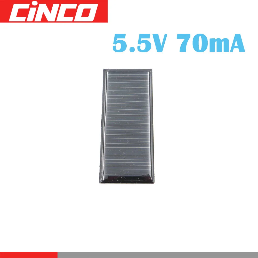 5 В 0 38 Вт 70 мА солнечная панель поликремниевое зарядное устройство для