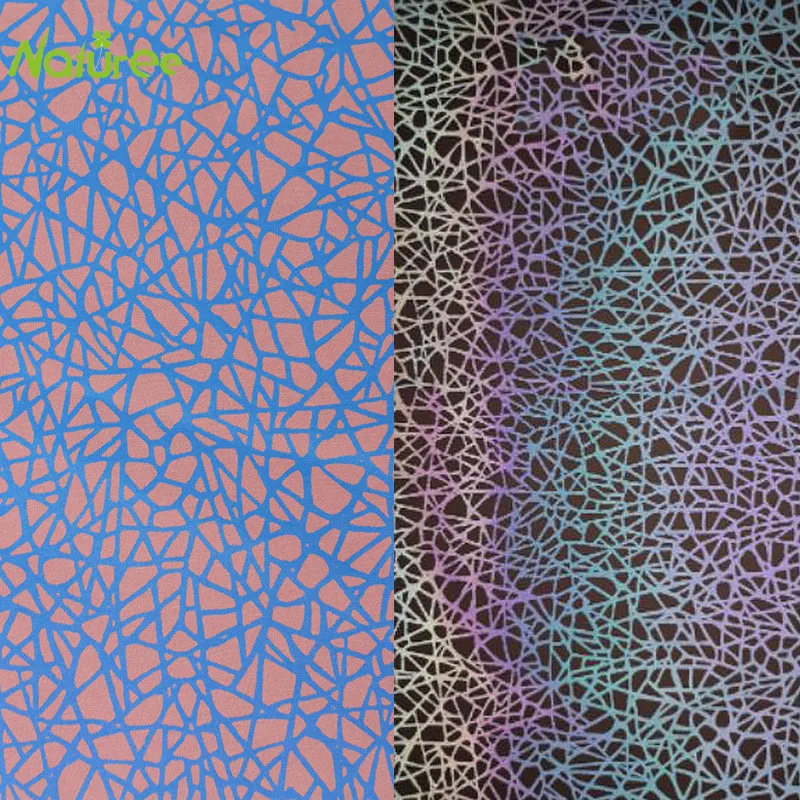 50 см * 145 Радужная Ночная светоотражающая ткань с рисунком птичьего гнезда ручной