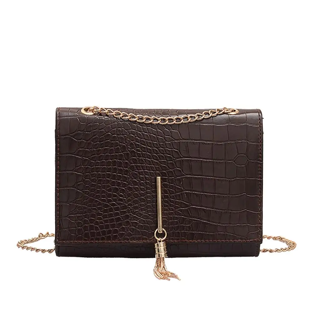 Женские сумки через плечо с кисточками и змеиным узором маленькая сумка на цепочке из искусственной кожи женская дизайнерская сумка на плечо