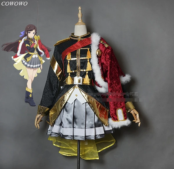 

[Customized] Anime! Revue Starlight Tendo Maya Battle Suit Uniform Cosplay Costume Halloween Party Stage Outfit Free Shipping