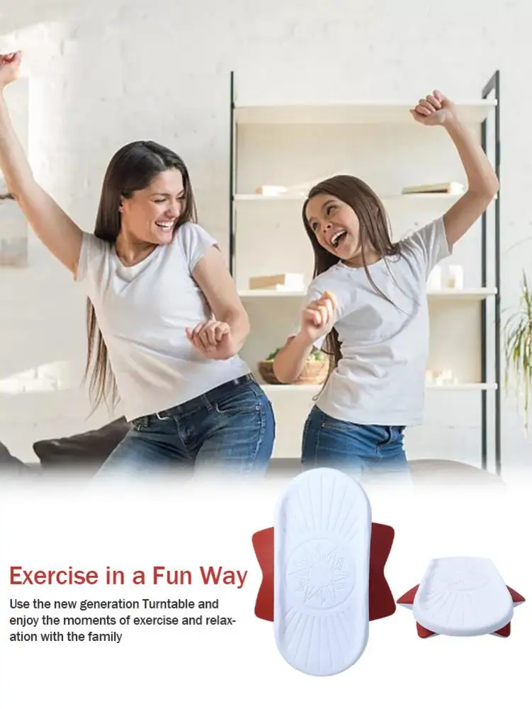 

Twist Exercise Boards 2 PCS Waist Twisting Disc Compact Core Twisters Body Shaping Rotating Board Home Gym Fitness Equipment