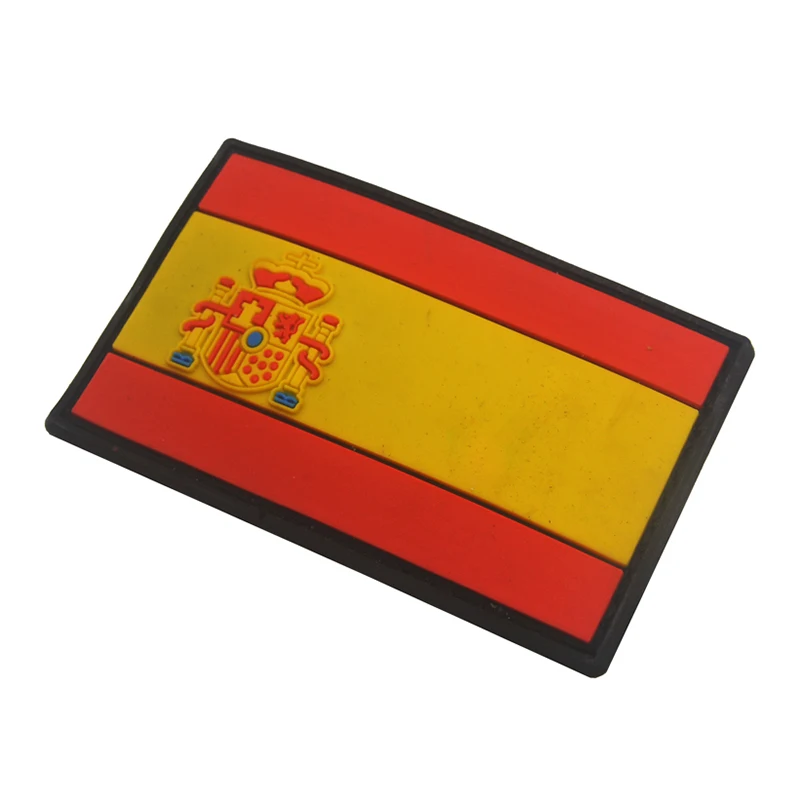Наклейка с испанским флагом из ПВХ водонепроницаемая наклейка наружные
