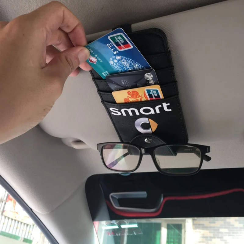 Автомобильный солнцезащитный козырек держатель карты зажим сумка Чехол