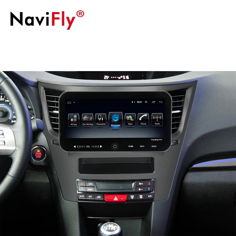 10 25 &quot4G WIFI IPS DSP Android автомобильный мультимедийный плеер GPS навигация для Subaru Outback