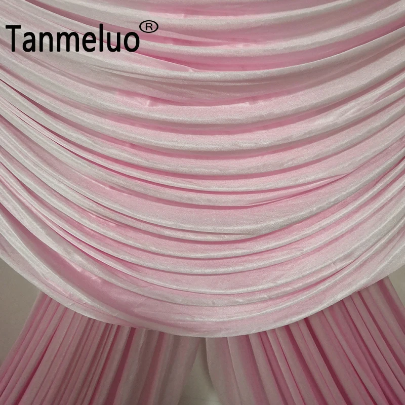 10 футов Длинные свадебные задники драпированные вечерние занавески для