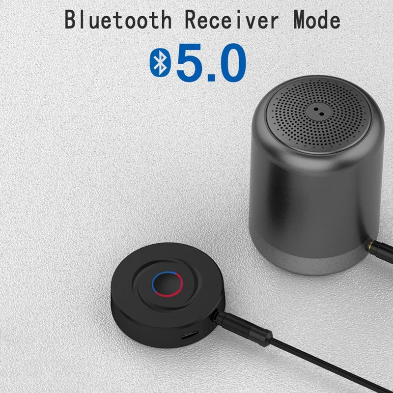 Bluetooth 5.0 Receiver Transmitter 3.5mm AUX Stereo Music Audio Wireless Adapter for TV Car | Компьютеры и офис