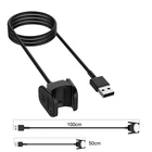 1 шт. 55C100 см USB зарядный кабель для Fitbit Charge 4 Smartwatch зарядное устройство Шнур зажим Замена зарядная док-станция для Fitbit Charge4