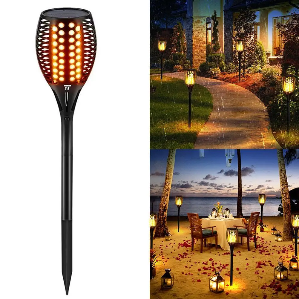 2021 низкая цена сброса оптовая продажа Солнечный мерцающим пламенем фонарь