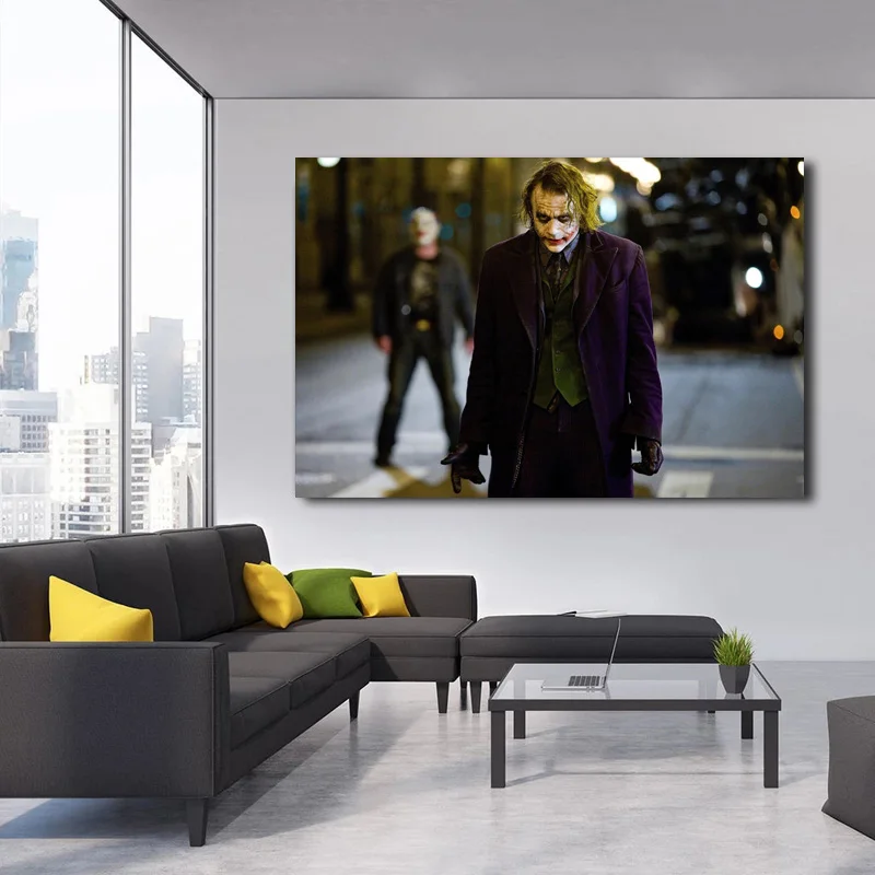 Картина из фильма Темный рыцарь Джокер хит продаж настенная живопись настенные