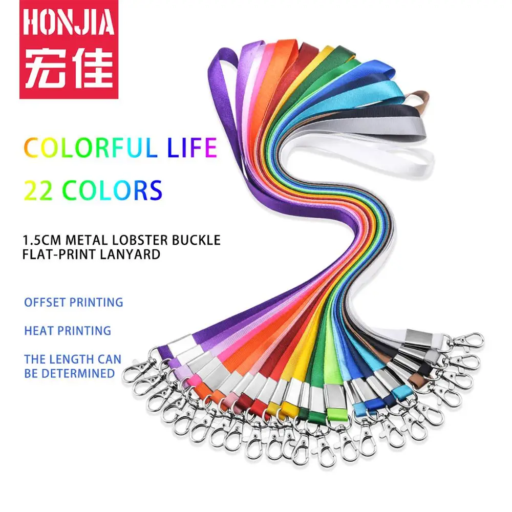 Держатель для значка ремешок 45 см конфетный цвет именной бирки ID карты