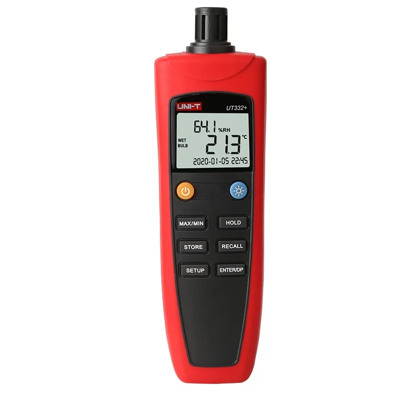 UNI-T UT331+ UT332+ Digital Thermometer Hygrometer Temperature Humidity Measuring Instruments For Food High Precision