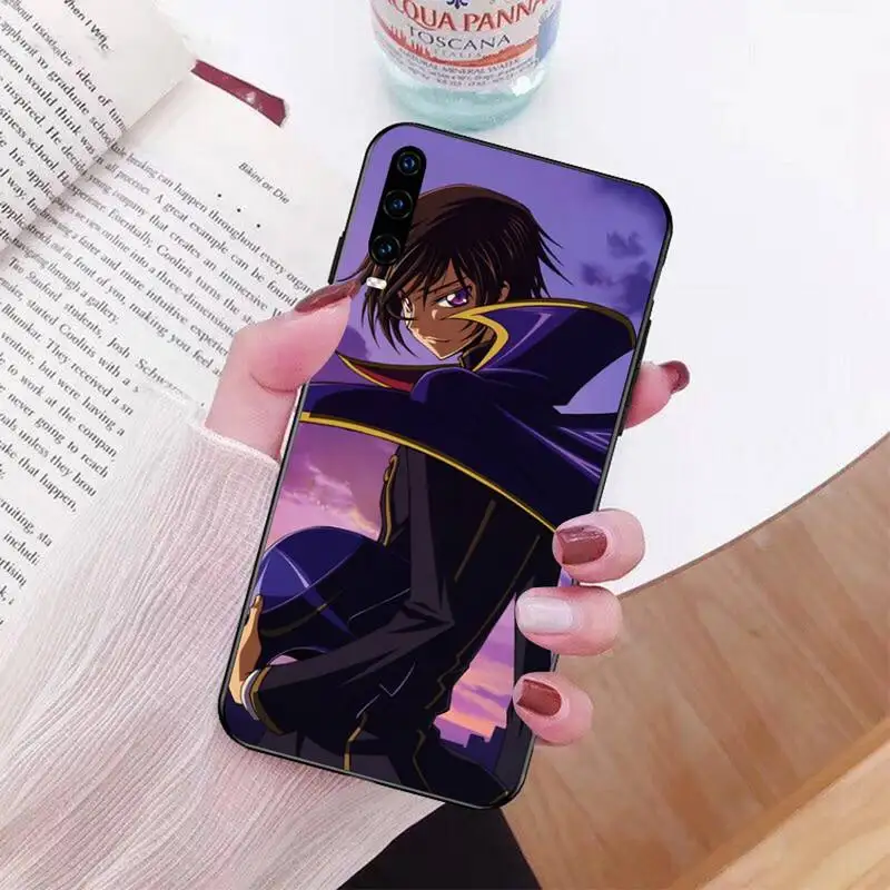 Чехол для телефона PENGHUWAN Code Geass с аниме роскошный уникальный дизайн Huawei P30 P20 lite Mate