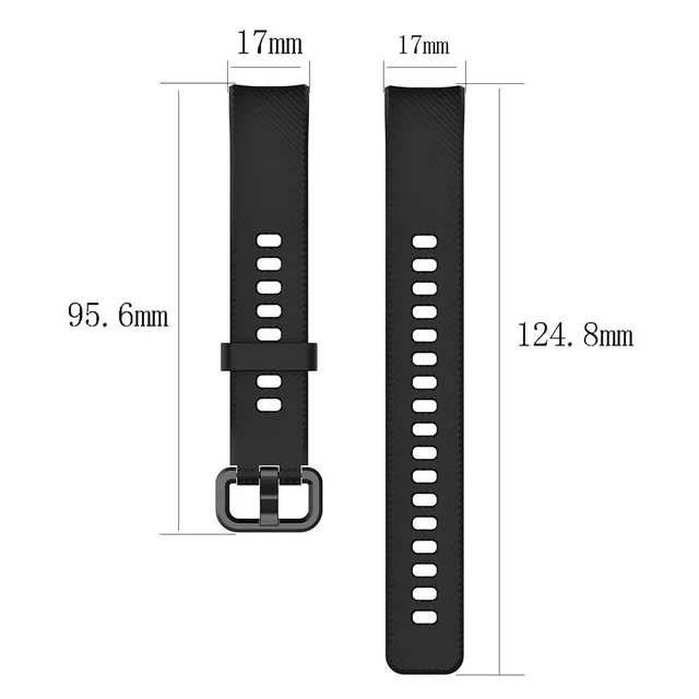 1PC Watch Replacement Strap For Honor Band 5 4 Soft Silicone Sports Wristbands Classic Colorful 2021 Adjustable Comfortable Band 6