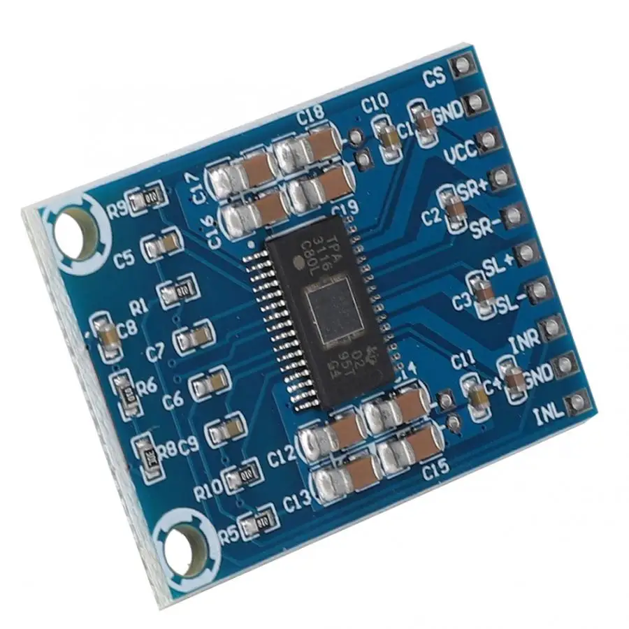 XH-M562 двухканальная Плата усилителя мощности мини плата цифрового класс D модуль