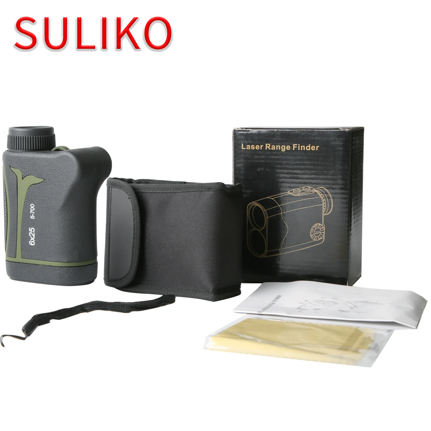 

suliko 6-25 Laser Distance Meter 700M Laser Rangefinder 5x Monocular hunting range finder telescope finder scope finder scope
