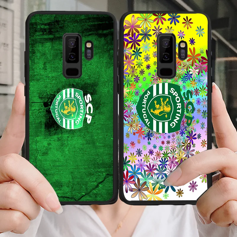 Чехол для телефона FC Sporting Clube de Portugal Samsung Galaxy S6 S7 Edge S8 S9 Plus A7 A5 A8 A9 J5 S5 DIY чехол мягкого