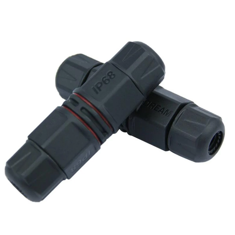 Водонепроницаемый соединитель L20 постоянный и переменный ток IP68 15 А 250 В 10 мм 2/3