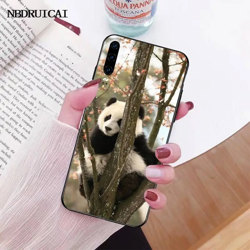 NBDRUICAI милый китайский панда чехол для телефона Huawei P30 P20 P10 P9 P8 Mate 20 10 Pro Lite |