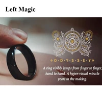 odyssey ring magic tricks magicians ring transfer jumps from finger to finger magia close up street illusions gimmick mentalism