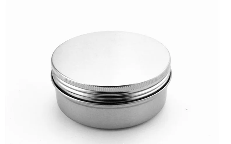 

150PCS 150ml Aluminum Jar Empty Aluminum Cosmetic Containers Pot Lip Balm Jar Tin For Ointment Hand Cream Packaging Aluminum Box