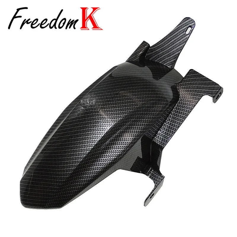 

For YAMAHA AEROX155 NVX155 AEROX 155 NVX 155 Motorcycle Accessories Carbon fiber Rear Fender Mudguard Mudflap Guard Cover