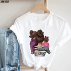 Футболка женская летняя с принтом супер мама, 2021