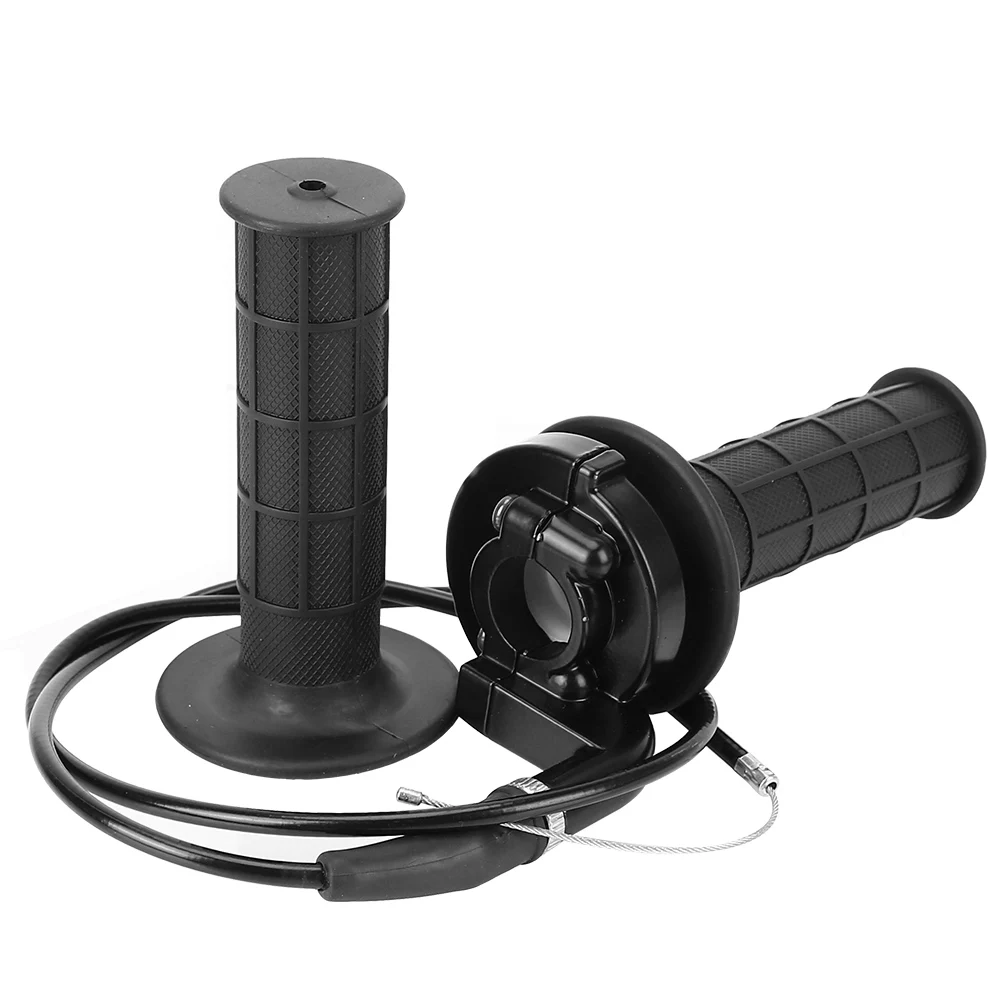 

Аксессуары для мотоциклов 7/8 "22 мм рукоятка для мотоцикла ручки и набор кабелей для ускорителя дроссельной заслонки 1 пара рукоятка Dirtbike