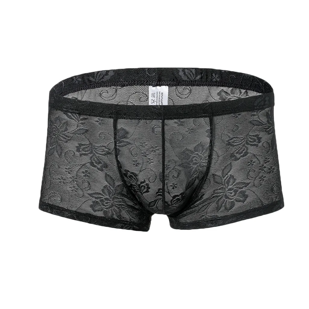 KANCOOLD Underwear Fashion Sexy Full lace Strap men panties Men's Lingerie | Мужская одежда