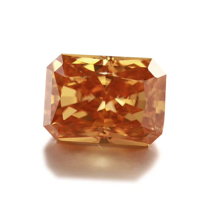 

Starszuan Jewel Beautiful Champagne Moissanite 6*8mm VVS Loose Moissanite Gemstone 1.5ct Moissanite Gemstone