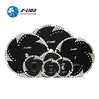 z lion 1pc 105115125150180200230250300mm diamond saw blade granite marble concrete cutting disc with protection teeth