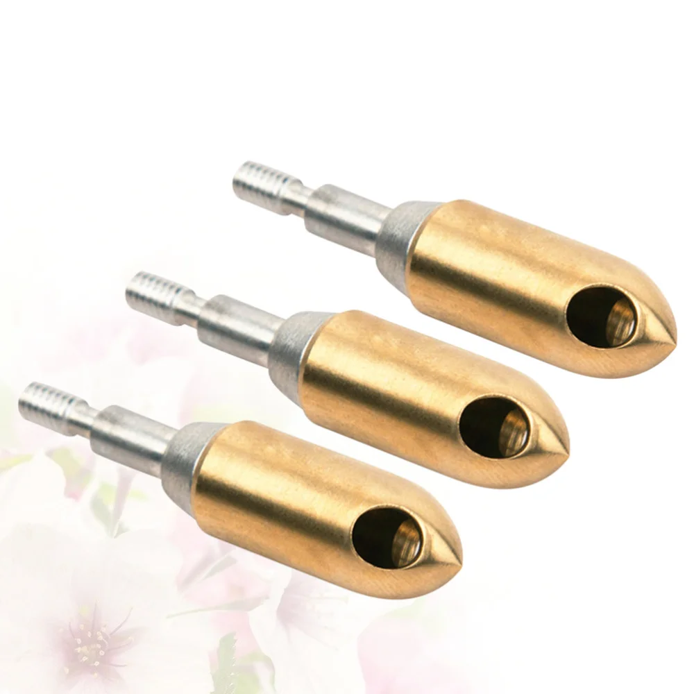 

3 шт. Медь свистящий наконечник стрелы облако стрелка сигнализации звучание Гран (сигнала свист стрелы крепкий лук аксессуары для верхняя о...