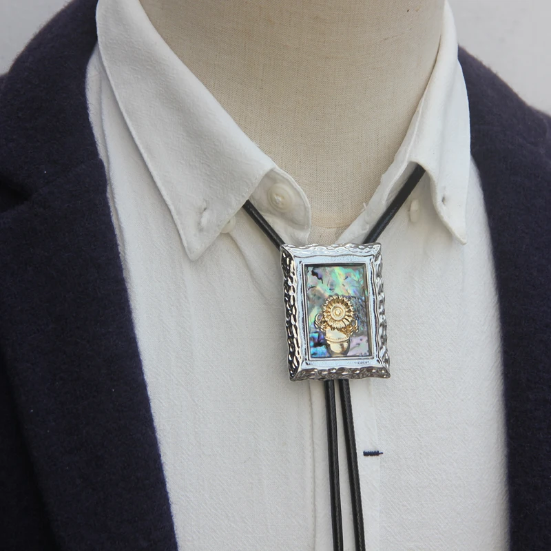 Original design Western Cowboy bolo ties alloy bolo tie for men personality neck tie fashion accessory