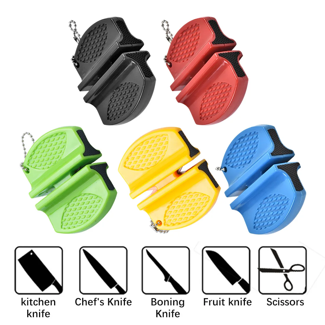 

Mini Ceramic Rod Knife Sharpener Two-stage Tungsten Portable Butterfly Type Whetstone Sharpener Sharpening Knives Stone