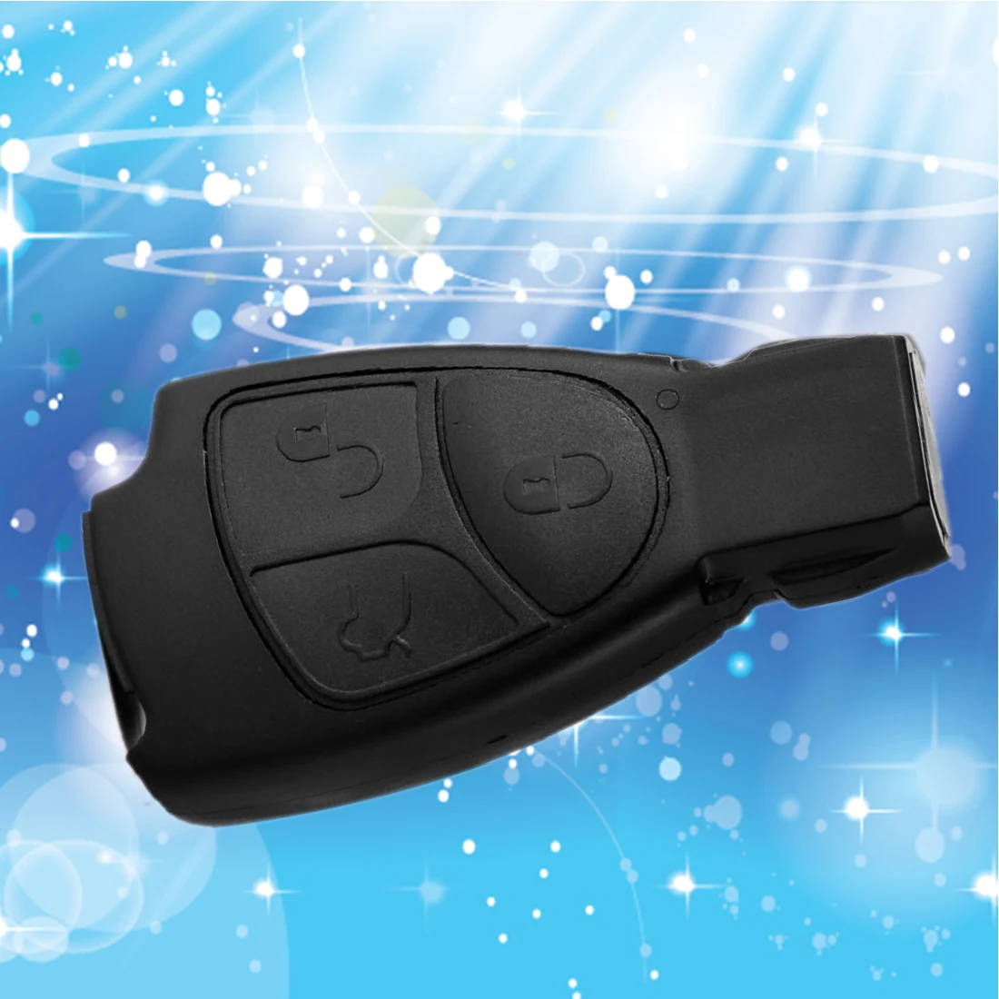 

3 Button Car Key Replacement Remote Key Shell Case Keychain Case For Mercedes Remote Holder Car Rccessories