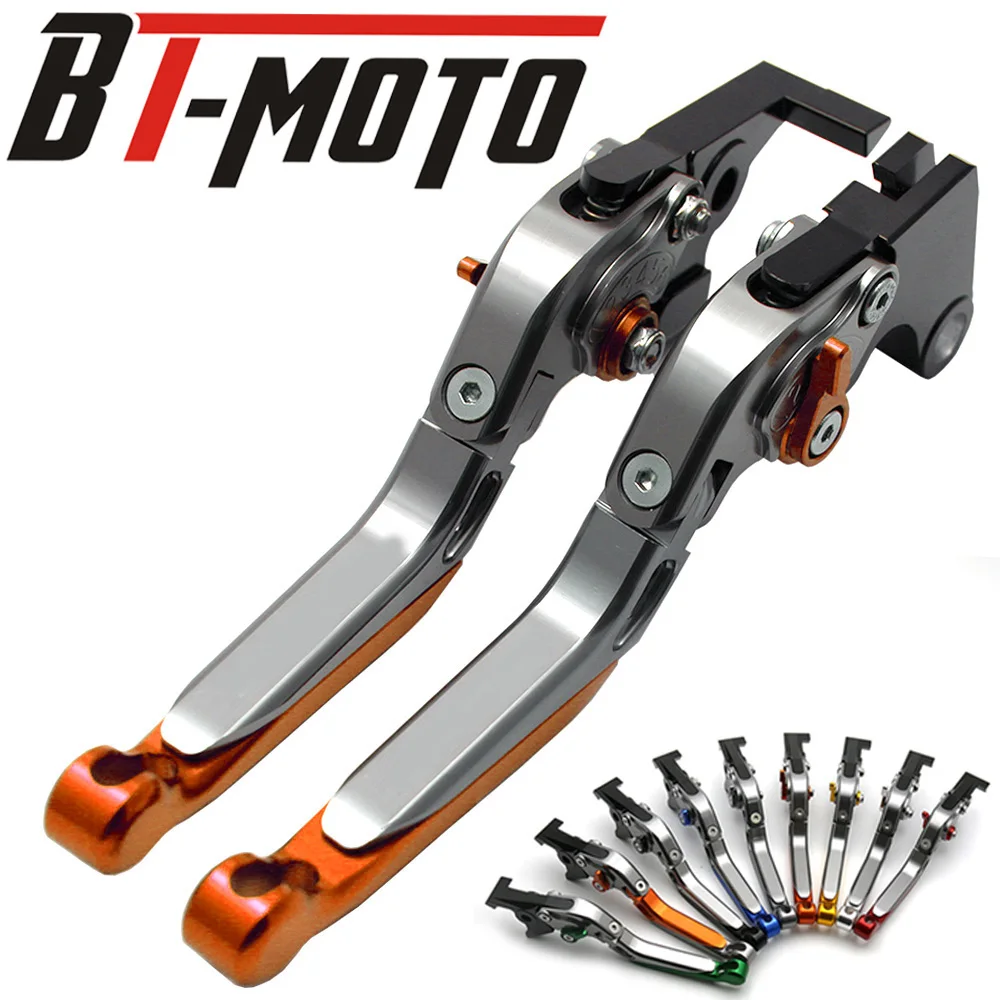 

For MV Agusta BRUTALE 989R 2008 2009 2010 2011 Motorcycle Extendable Folding Brake Clutch Levers Colors Can Be Freely Matched
