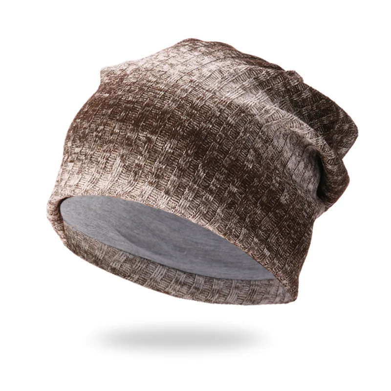 Весенние вязанные хлопковые Beanie шапки для женщин и мужчин Повседневная тай-дай