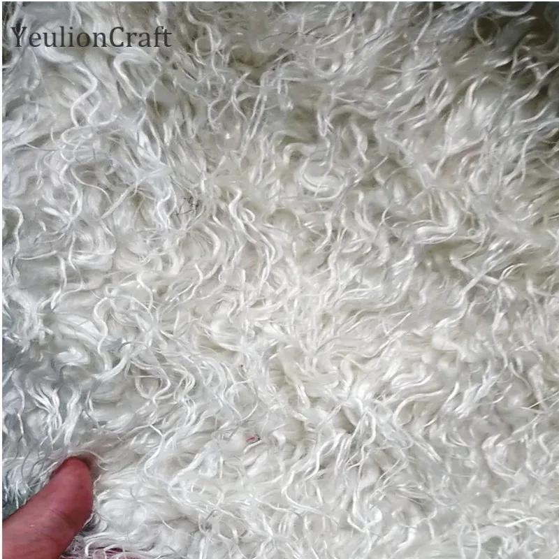 YeulionCraft 50x160 см Длинная шерстяная ткань из искусственного меха для лоскутного