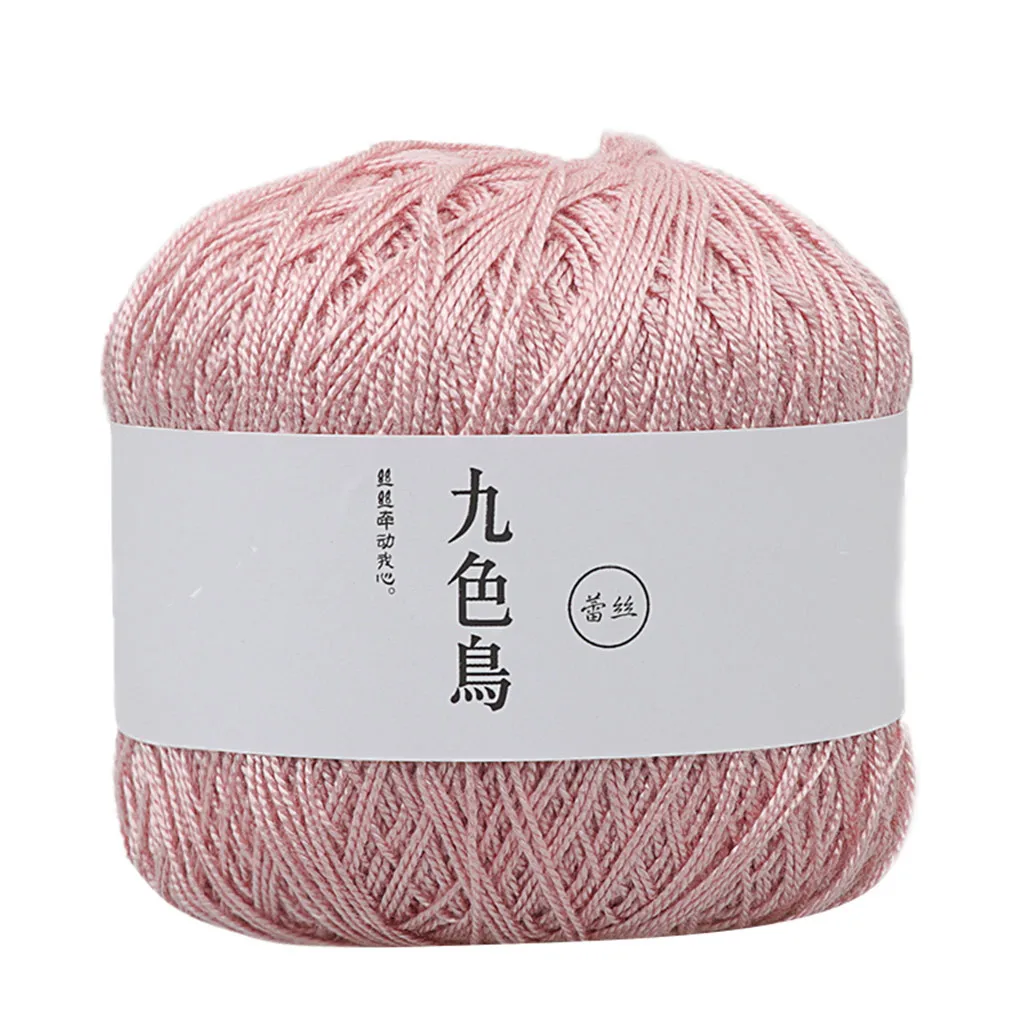 60 г шерстяная группа кружевных нитей для рукоделия тканая хлопковая Тонкая нить