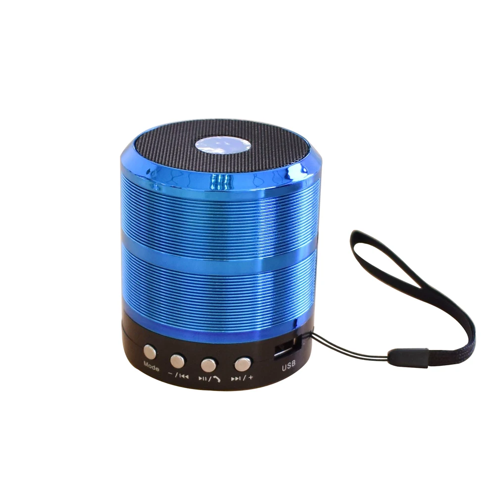 10 предметов/Лот размер с WS887 Беспроводной Динамик Портативный мини металлический